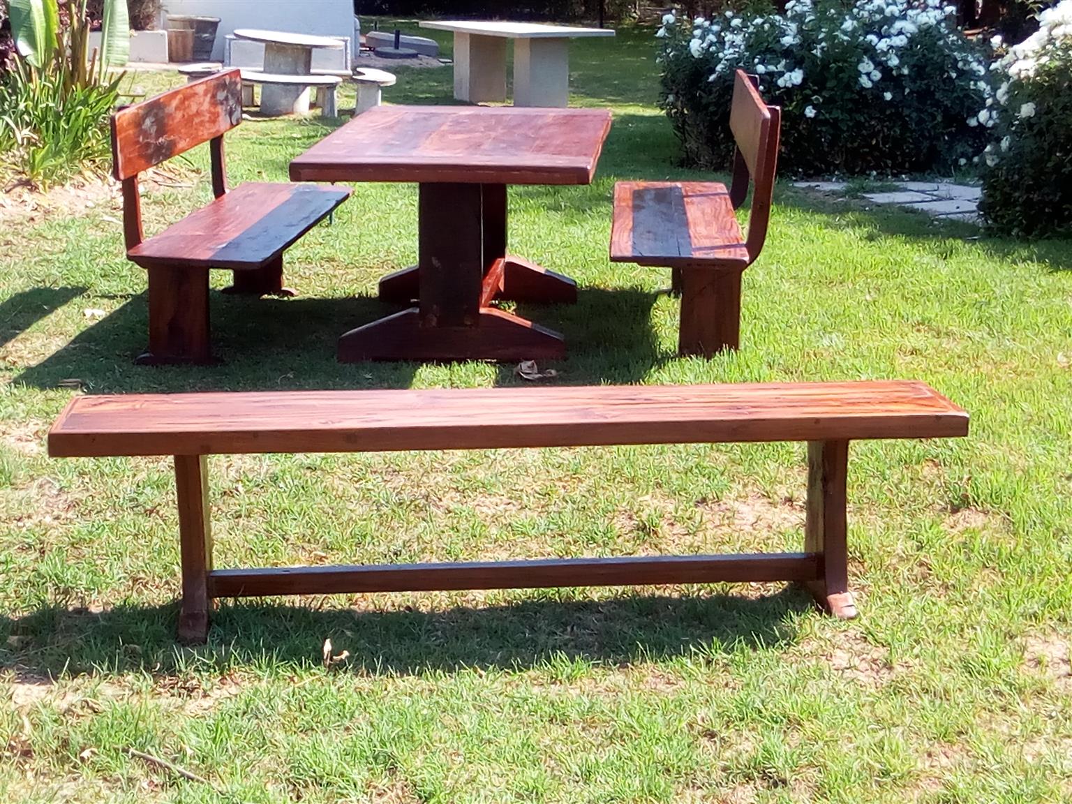 Patio Dining Tables and Benches
