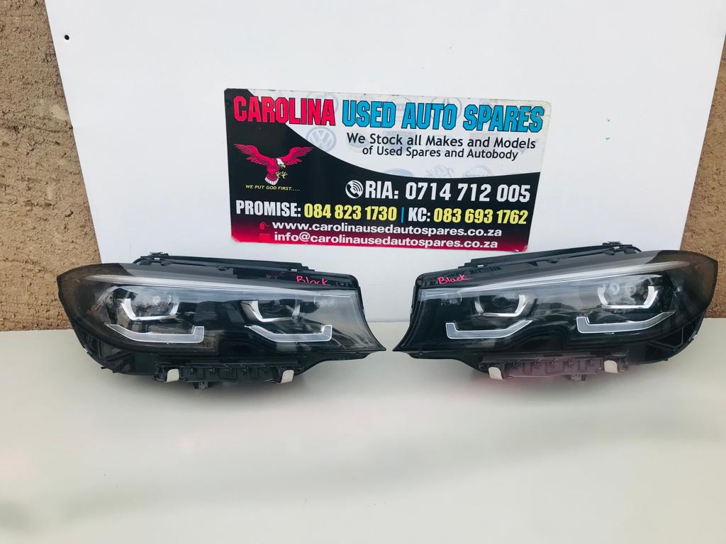 BMW G20 3 series Msport shadow black xenon headlights - Private Seller BMW G20 3 series Msport shadow black xenon headlights - Private Seller
