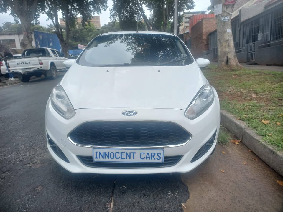Ford Fiesta 1.0 Ecoboost Petrol, 2015 Model, Manual, White color, Mileage 77000kms