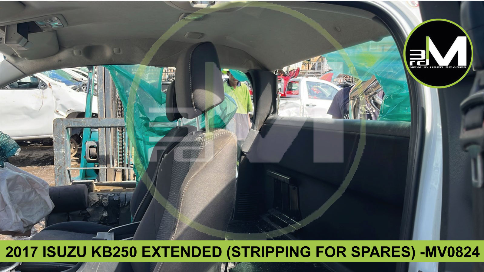 2017 ISUZU KB250 EXTENDED CAB (STRIPPING FOR PARTS) MV0824 - Private Seller 2017 ISUZU KB250 EXTENDED CAB (STRIPPING FOR PARTS) MV0824 - Private Seller