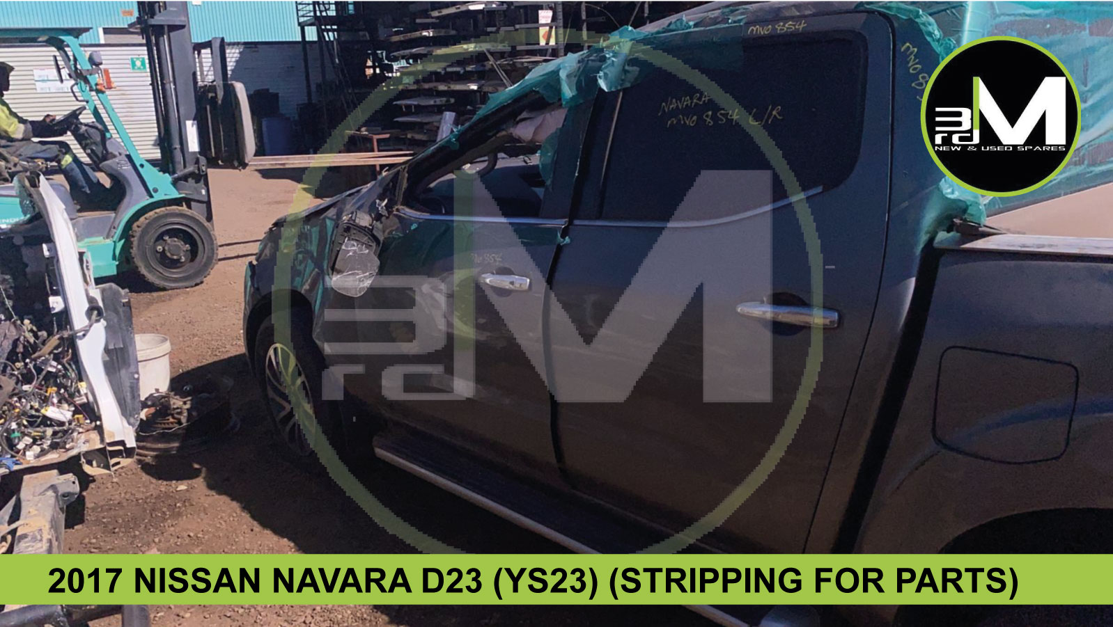 2017 NISSAN NAVARA D23 (YS23) (STRIPPING FOR PARTS)