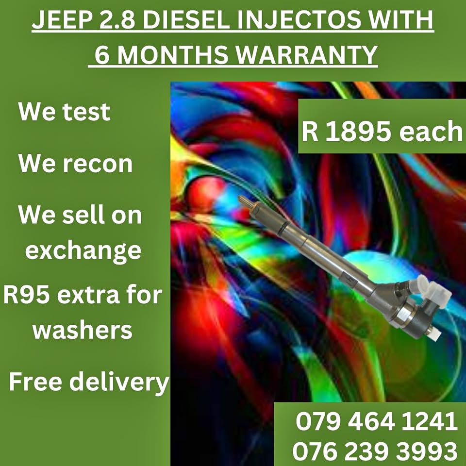 JEEP 2.8 DIESEL INJECTORS - Private Seller JEEP 2.8 DIESEL INJECTORS - Private Seller