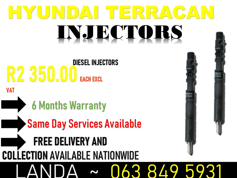 HYUNDAI TERRACAN 2.9 INJECTORS - Private Seller HYUNDAI TERRACAN 2.9 INJECTORS - Private Seller