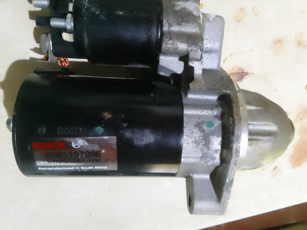 New Bosch starter  Mercedes W123 - Private Seller