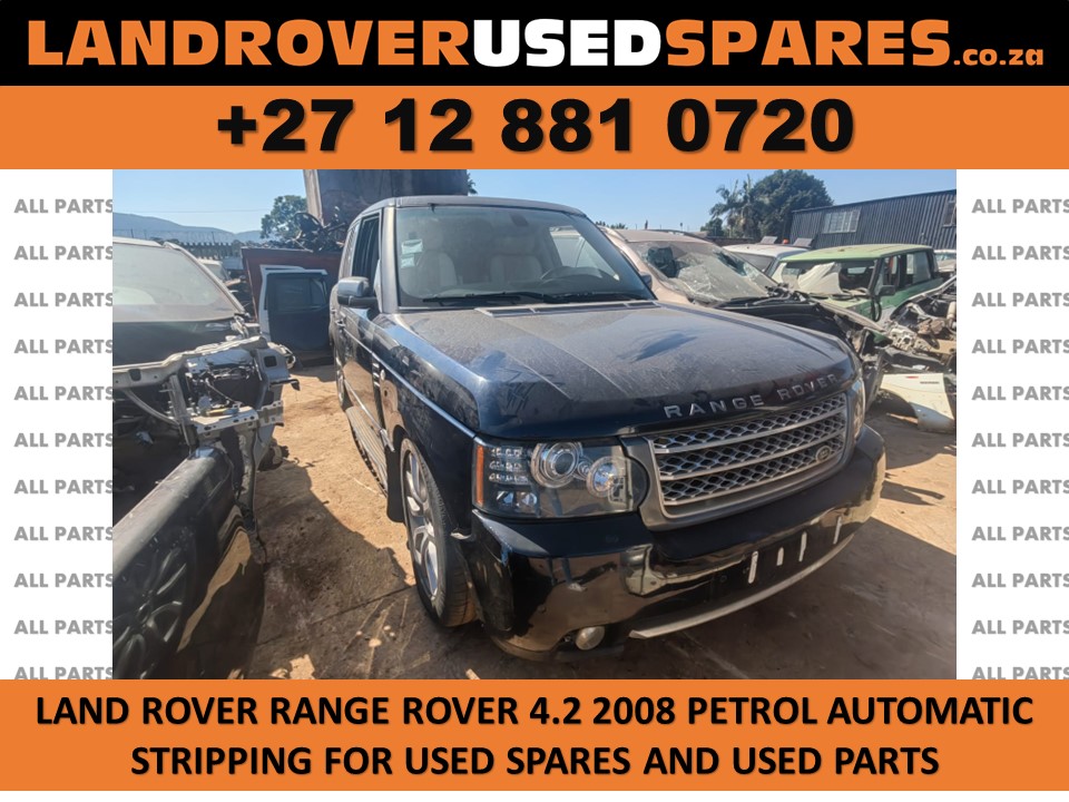 Land Rover Range Rover 4.2 2008 petrol automatic stripping for used spares Land Rover Range Rover 4.2 2008 petrol automatic stripping for used spares