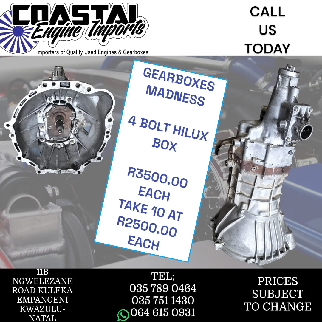4 bolt hilux gearbox for sale - Private Seller