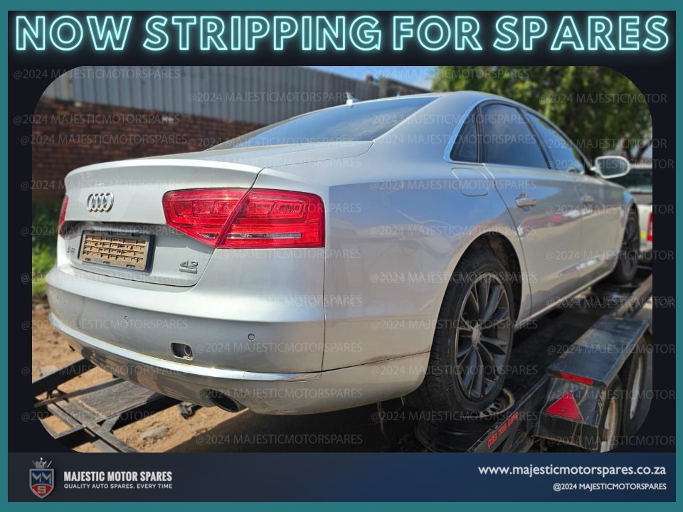 Stripping for Spares – 2012 Audi A8 4.2 Quattro
