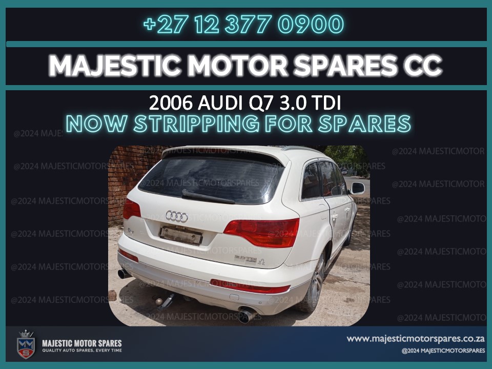 Audi Q7 3.0 TDI – Stripping for Spares | Diesel Engine & Body Parts white - Private Seller Audi Q7 3.0 TDI – Stripping for Spares | Diesel Engine & Body Parts white - Private Seller