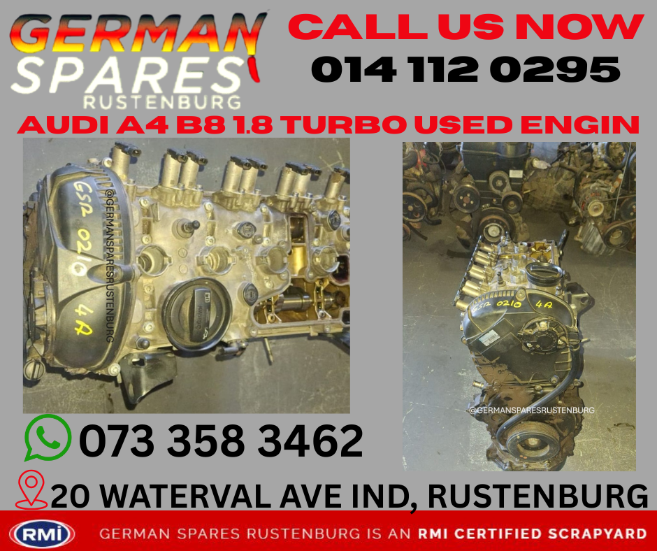 AUDI A4 B8 1.8 TURBO ENGINE CDN USED ENGINE FOR SALE