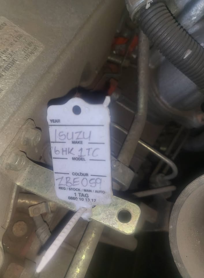 ISUZU 6HK1 ENGINE. COMPLETE. PLUG AND PLAY