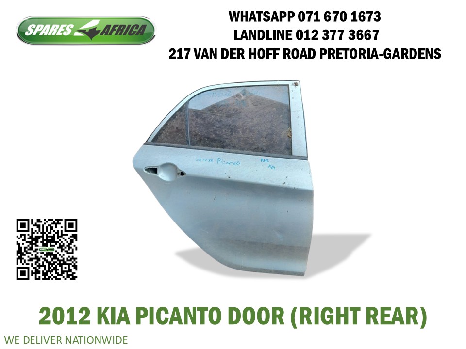 used door 2012 Kia Picanto - Private Seller used door 2012 Kia Picanto - Private Seller