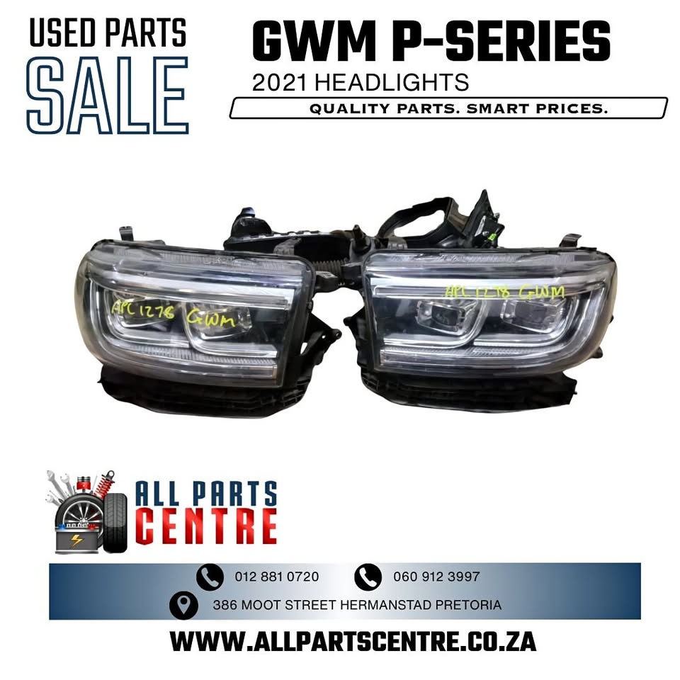 GWM P-Series 2021 Headlights - Private Seller GWM P-Series 2021 Headlights - Private Seller