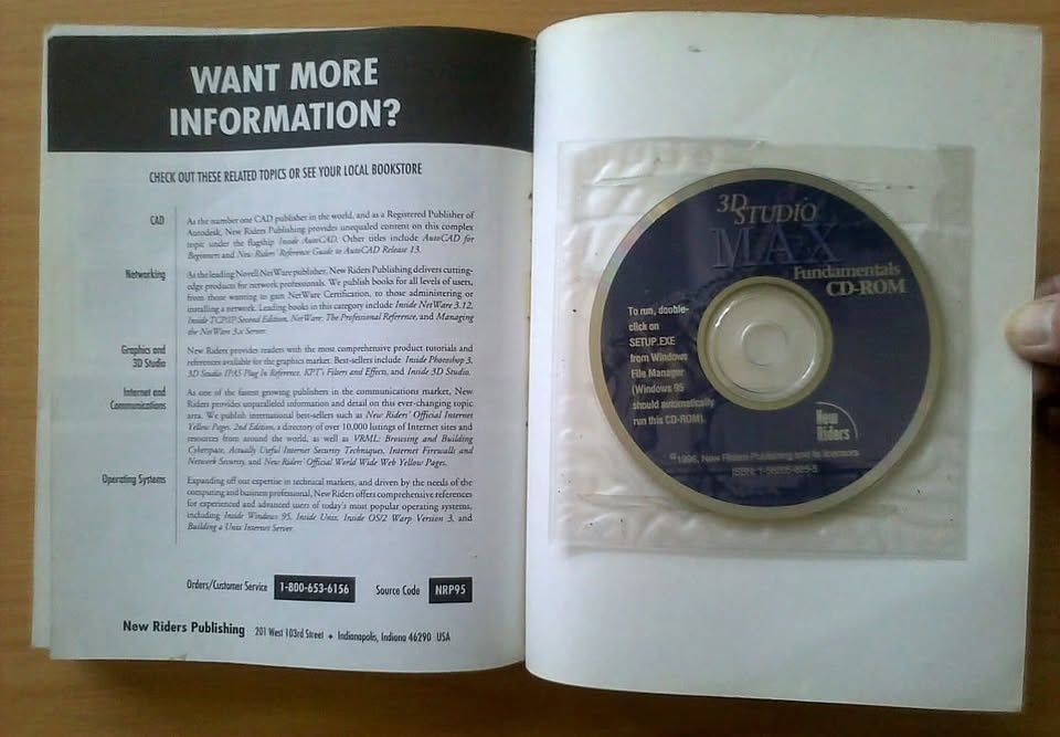 3D studio Max fundamentals with CD.