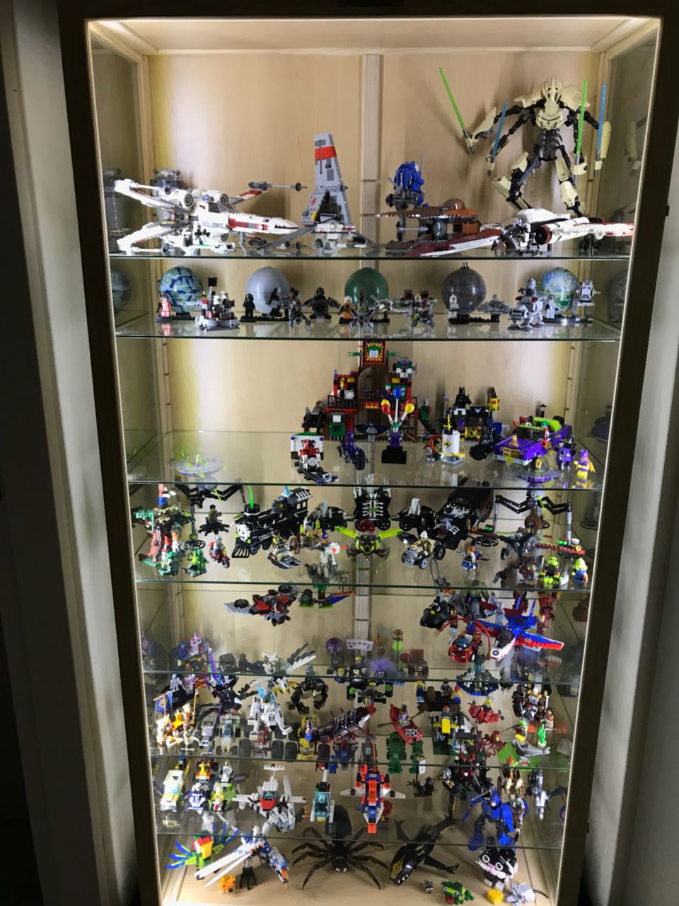 Aviation And Aircraft Models Glass Display Show Cabinets Dust