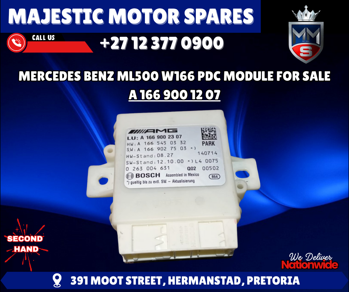 Mercedes ML500 W166 PDC Module For Sale - Private Seller Mercedes ML500 W166 PDC Module For Sale - Private Seller