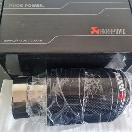 Akrapovic exhaust tip tail pipe