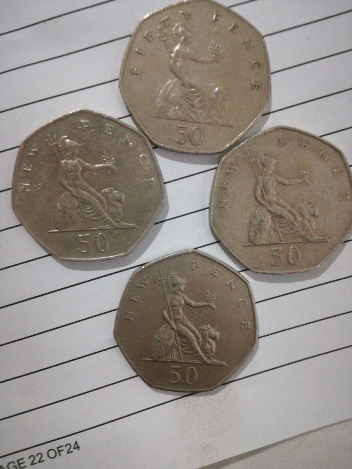 Old RSA and International coins