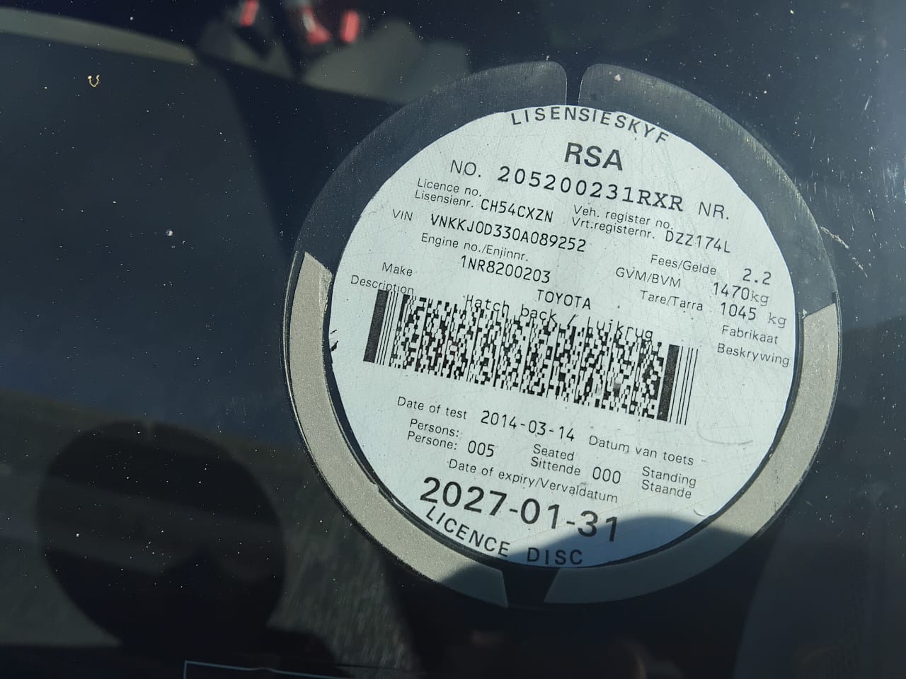 Used 2012 Toyota Yaris 1.5 Xs - Private Seller Used 2012 Toyota Yaris 1.5 Xs - Private Seller