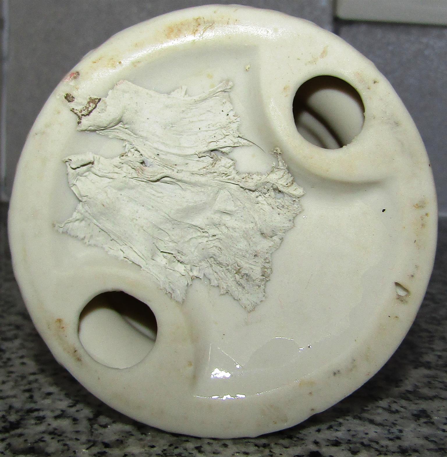 Geisha Porcelain Figurine - flawed