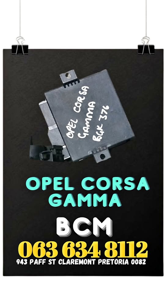 Opel corsa gamma BCM 4 sale - Private Seller