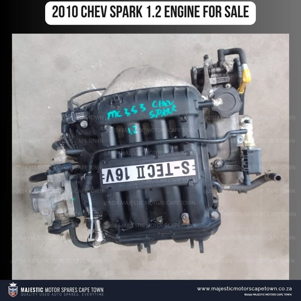 For Sale: Chev Spark 1.2 B12 Engine – Second Hand - Private Seller