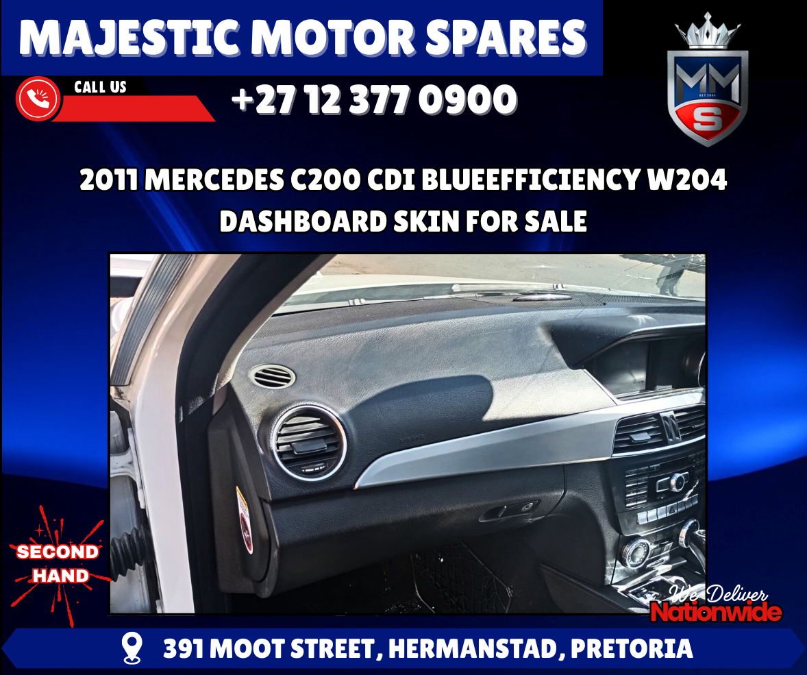 2011 Mercedes C200 CDI W204 Dashboard Skin For Sale - Private Seller 2011 Mercedes C200 CDI W204 Dashboard Skin For Sale - Private Seller