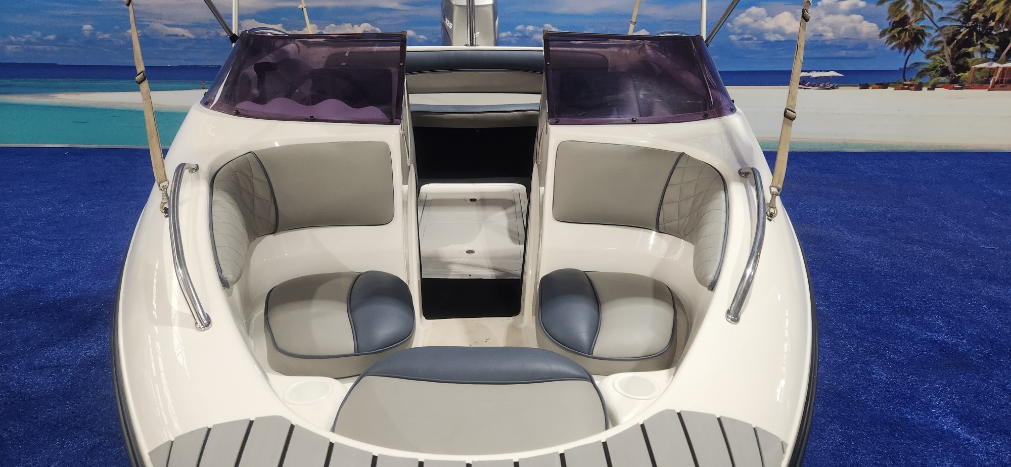 VIKING VELOCITY 16 FT ON TRAILER 125 HP MARINER TRIM AND TILT