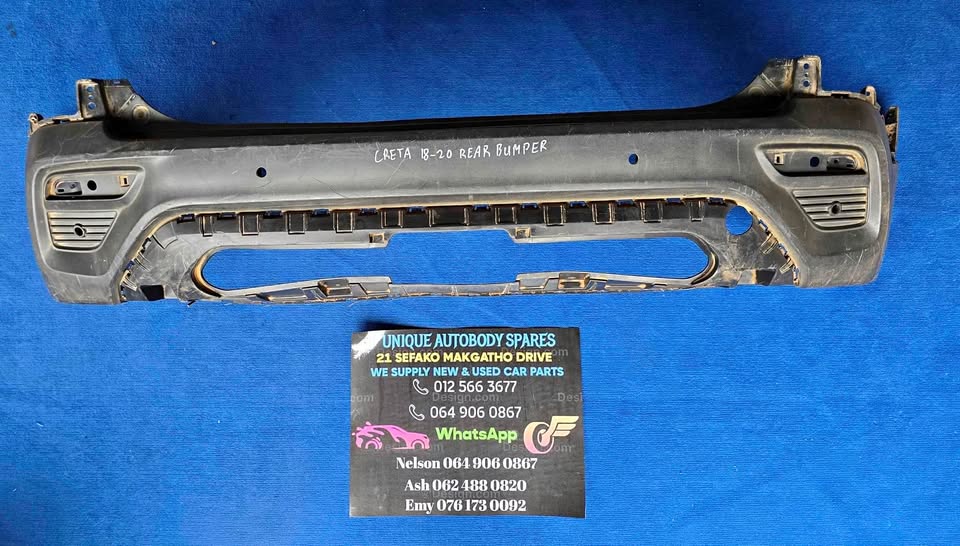 Hyundai Creta 2018 – 2020 Rear Bumper Hyundai Creta 2018 – 2020 Rear Bumper