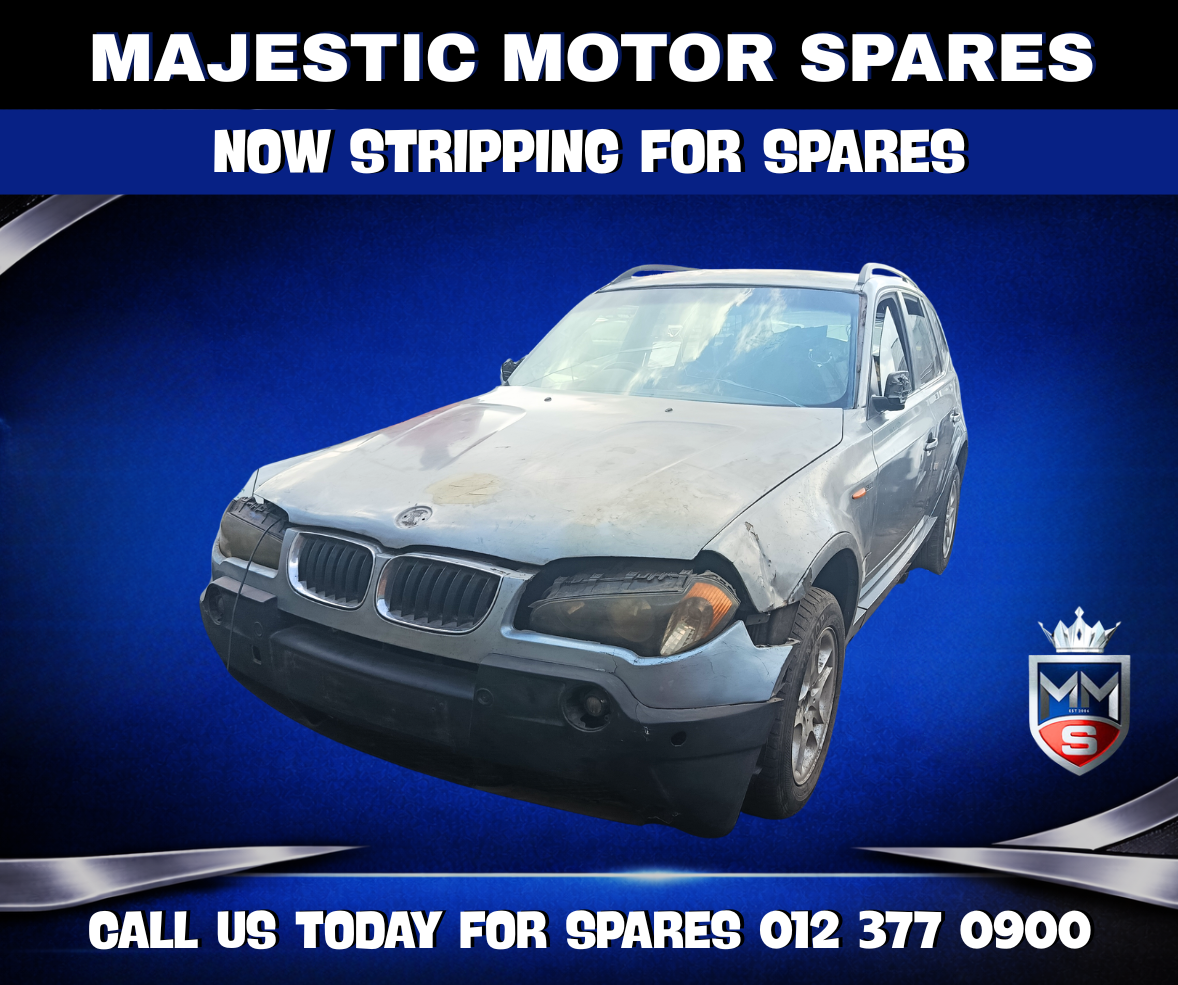2004 BMW X3 E83 SUV Manual Diesel – Stripping For Spares - Private Seller 2004 BMW X3 E83 SUV Manual Diesel – Stripping For Spares - Private Seller