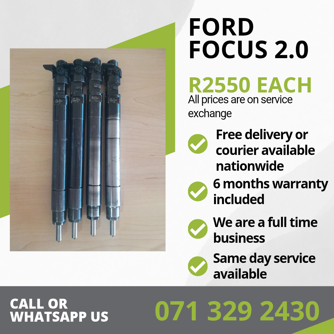FORD FOCUS 2.0 INJECTORS FOR SALE WITH WARRANTY INCLUDED - Private Seller FORD FOCUS 2.0 INJECTORS FOR SALE WITH WARRANTY INCLUDED - Private Seller