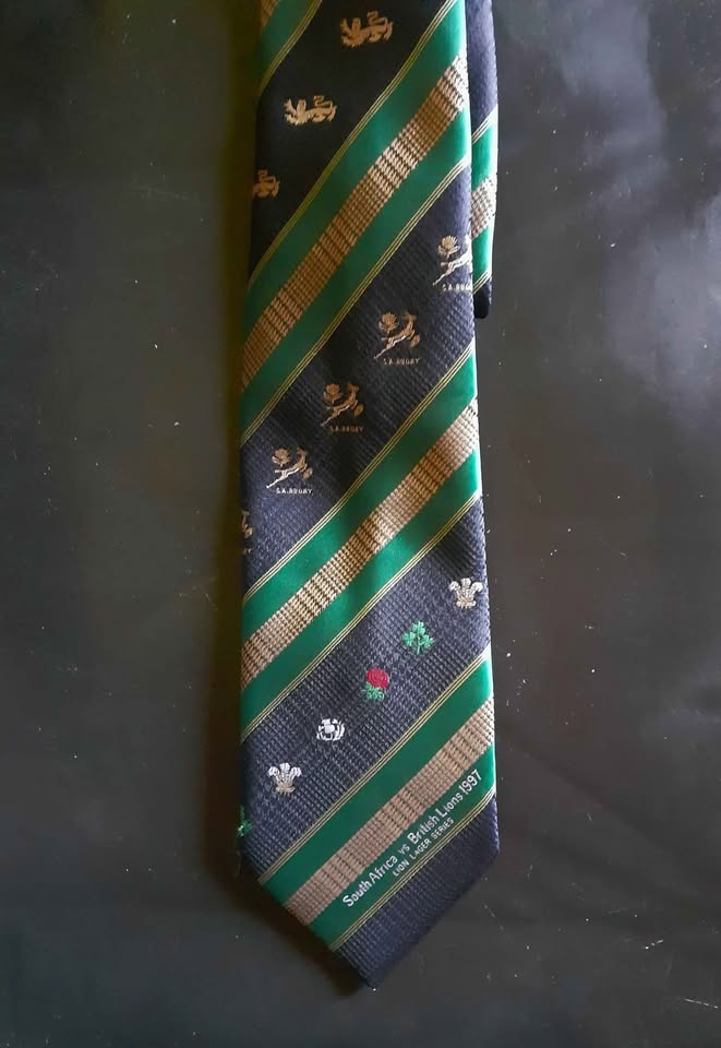 1997 South Africa vs British Lions Series Official Tie