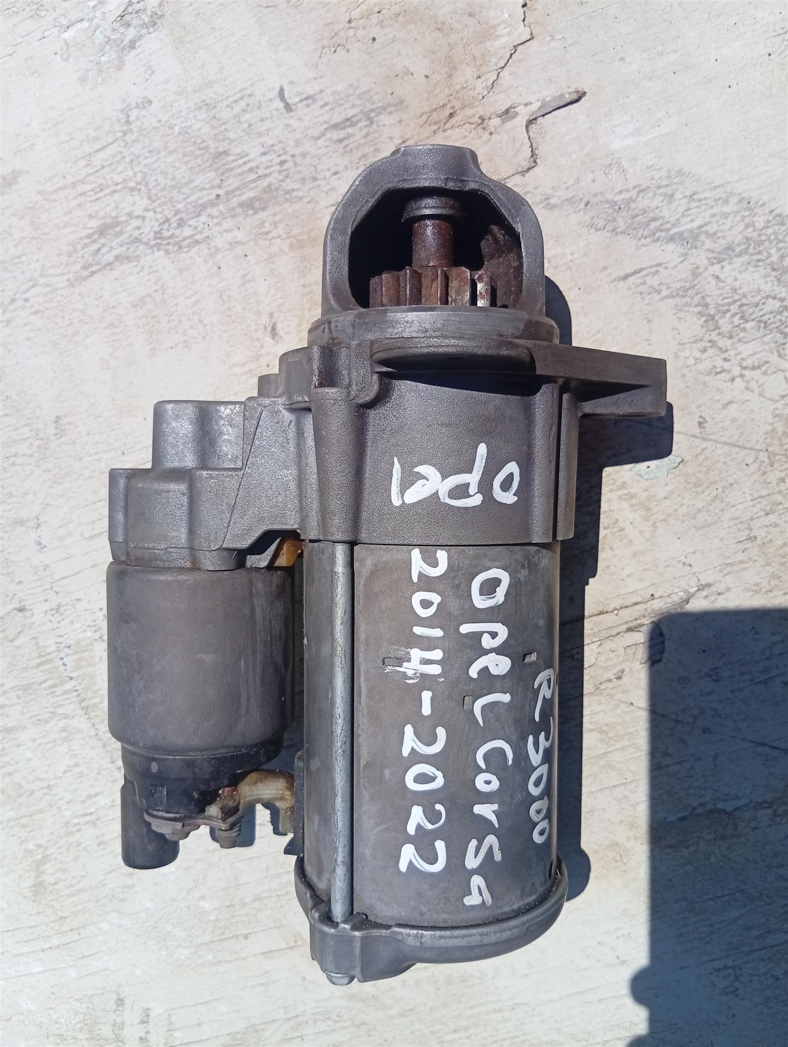 Opel Corsa E 1.0T Ecoflex12V 2015-2022 B10XFT 85KW 12V 13T CW 2.0KW Starter 5549 - Private Seller Opel Corsa E 1.0T Ecoflex12V 2015-2022 B10XFT 85KW 12V 13T CW 2.0KW Starter 5549 - Private Seller