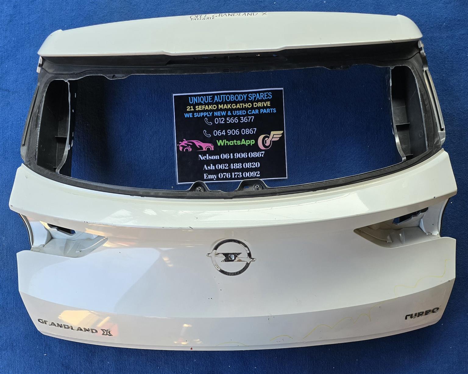 Opel Grandland X Tailgate Opel Grandland X Tailgate
