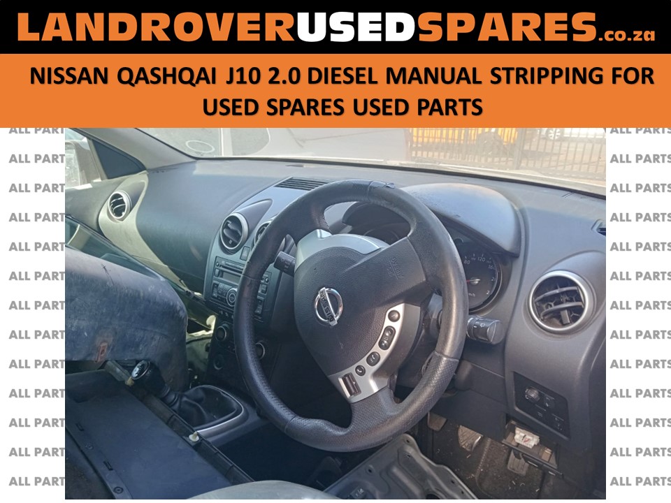 Nissan Qashqai j10 manual 2.0 diesel stripping for spares