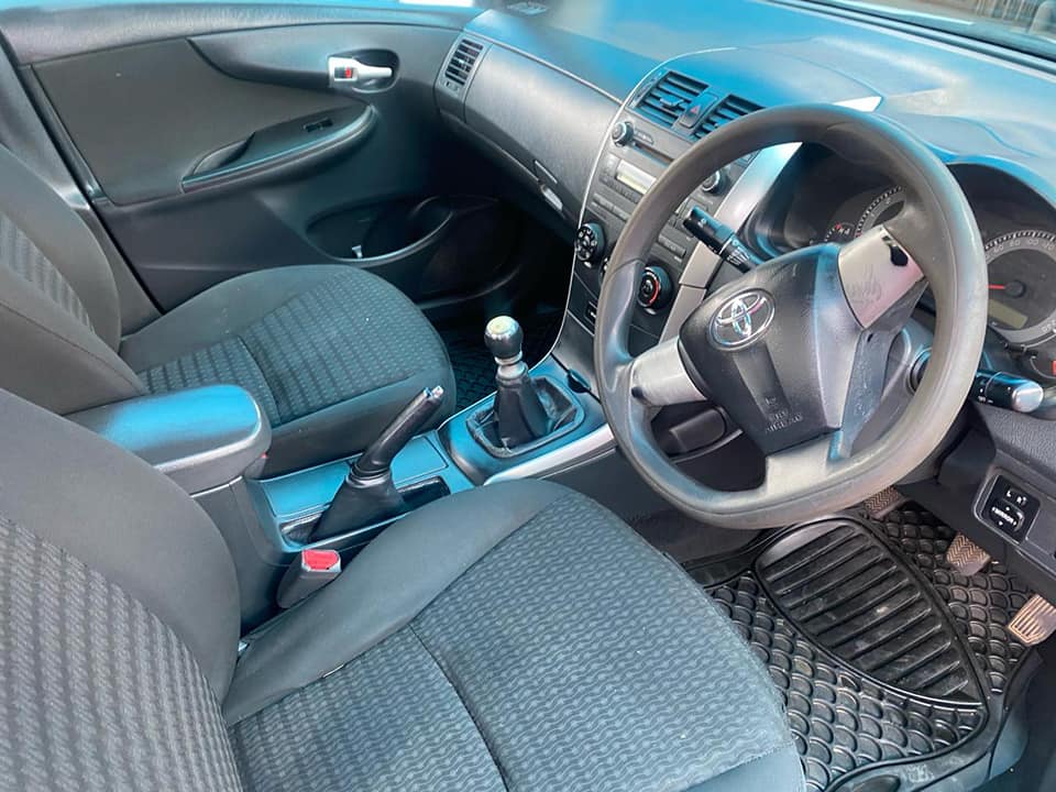 2012 TOYOTA COROLLA PROFESSIONAL 1.6 MANUAL