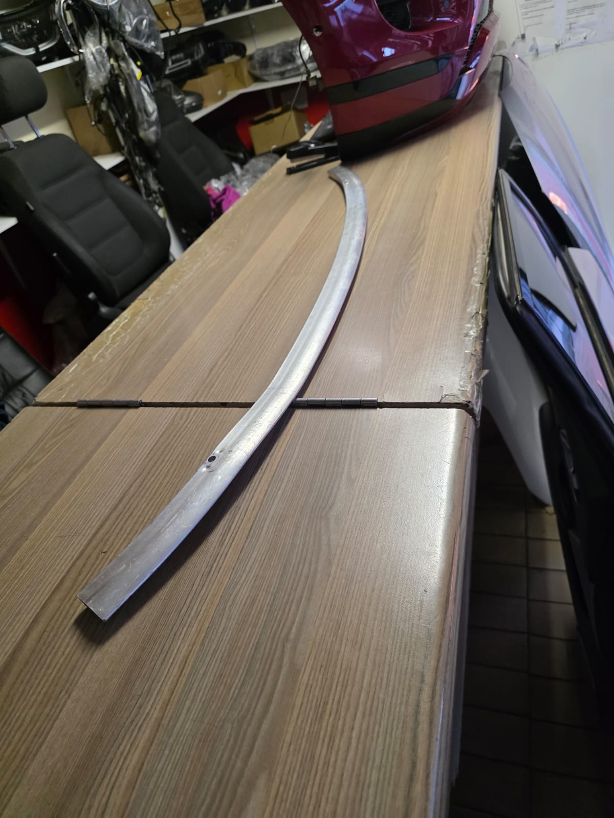 2021 BMW F40 1SERIES FRONT REINFORCER BUMPER LOWER BAR