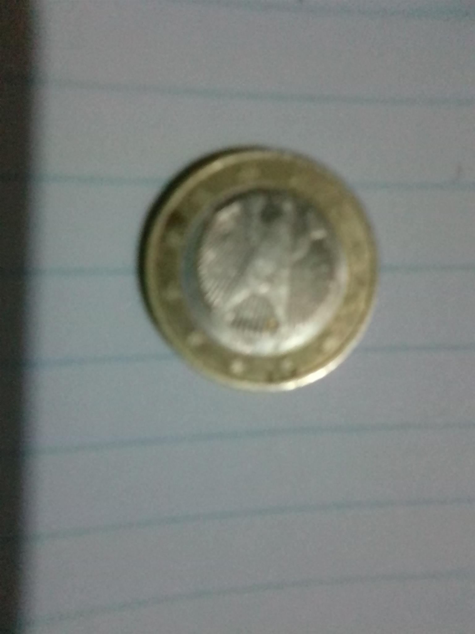 1euro. Coin from 2002