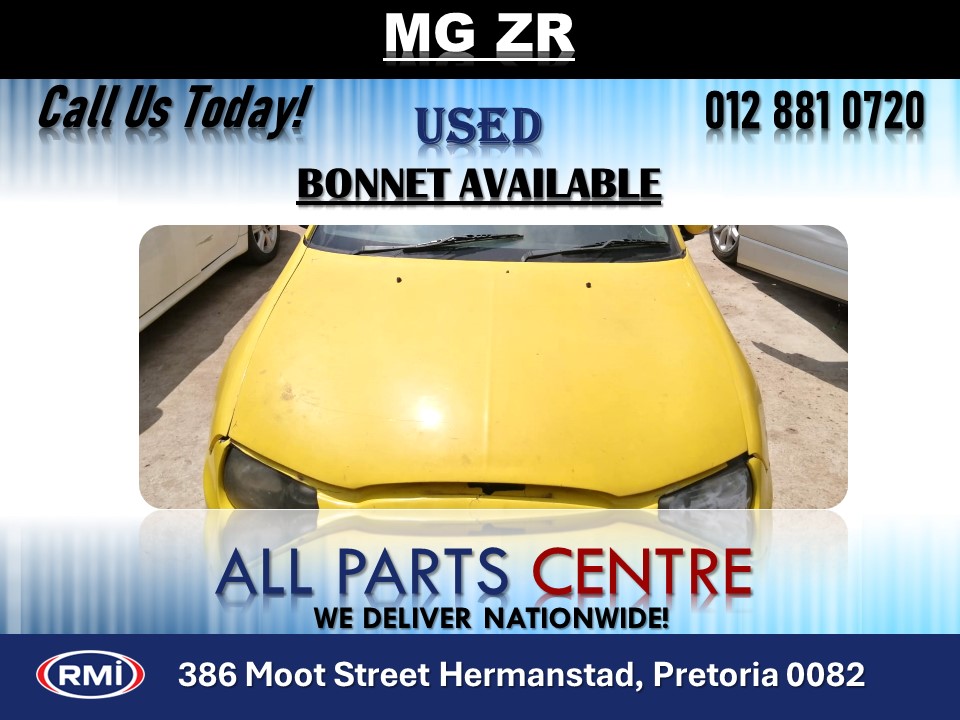 MG ZR Used Bonnet for Sale MG ZR Used Bonnet for Sale