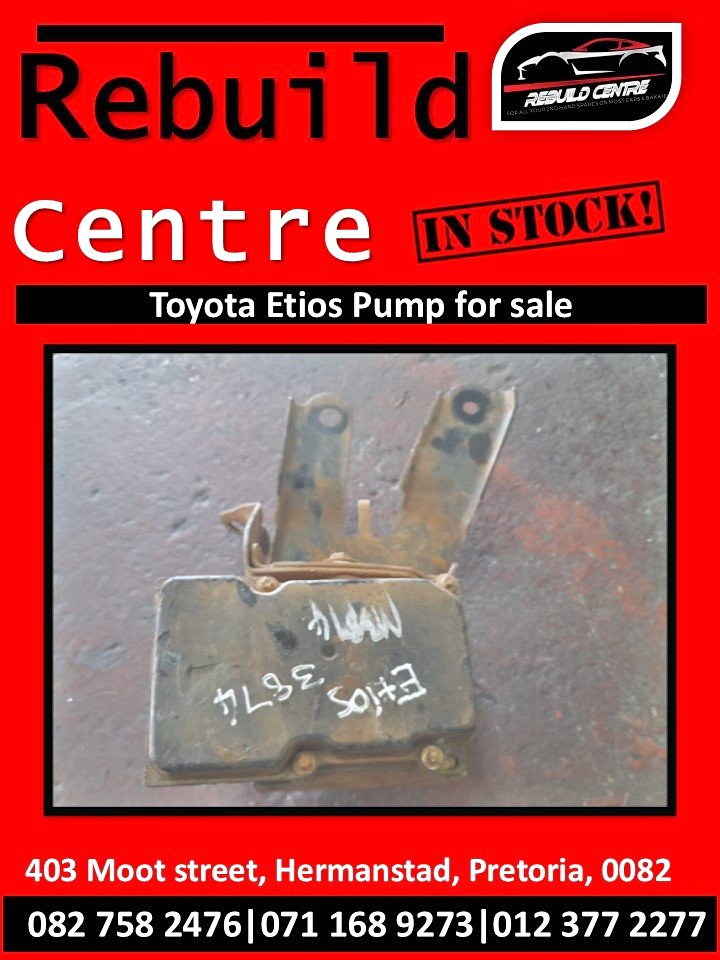 Toyota Etios ABS Pump for sale - Private Seller Toyota Etios ABS Pump for sale - Private Seller