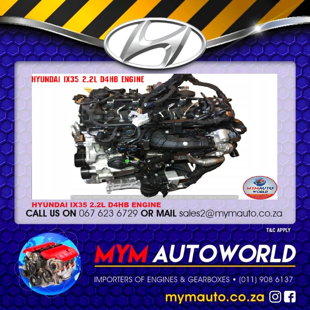 HYUNDAI IX35 2.2 D4HB ENGINE - Private Seller HYUNDAI IX35 2.2 D4HB ENGINE - Private Seller