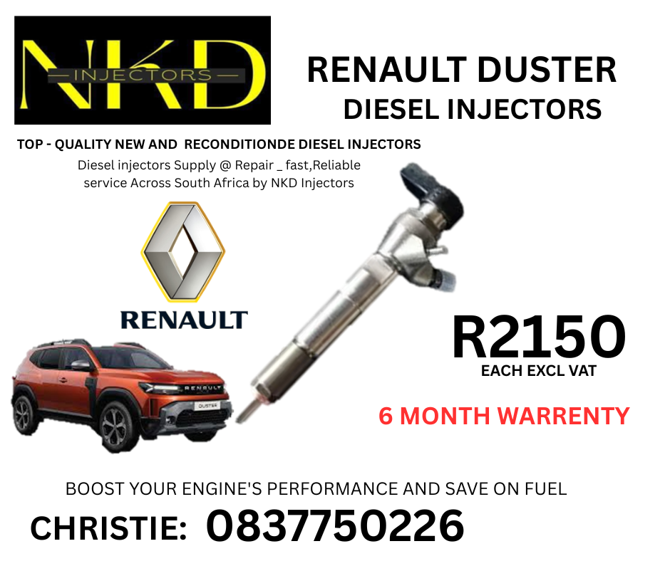 RENAULT DUSTER DIESEL INJECTORS FOR SALE - Private Seller RENAULT DUSTER DIESEL INJECTORS FOR SALE - Private Seller