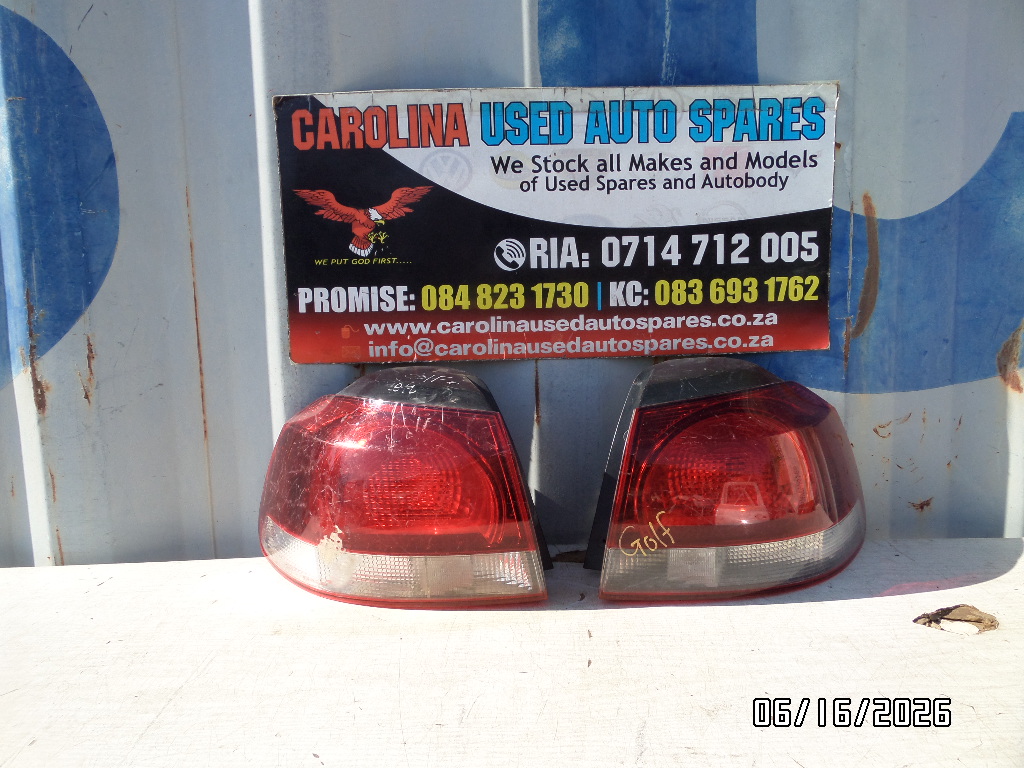VW Golf 6 left and right taillight (2009-2012) - Private Seller VW Golf 6 left and right taillight (2009-2012) - Private Seller