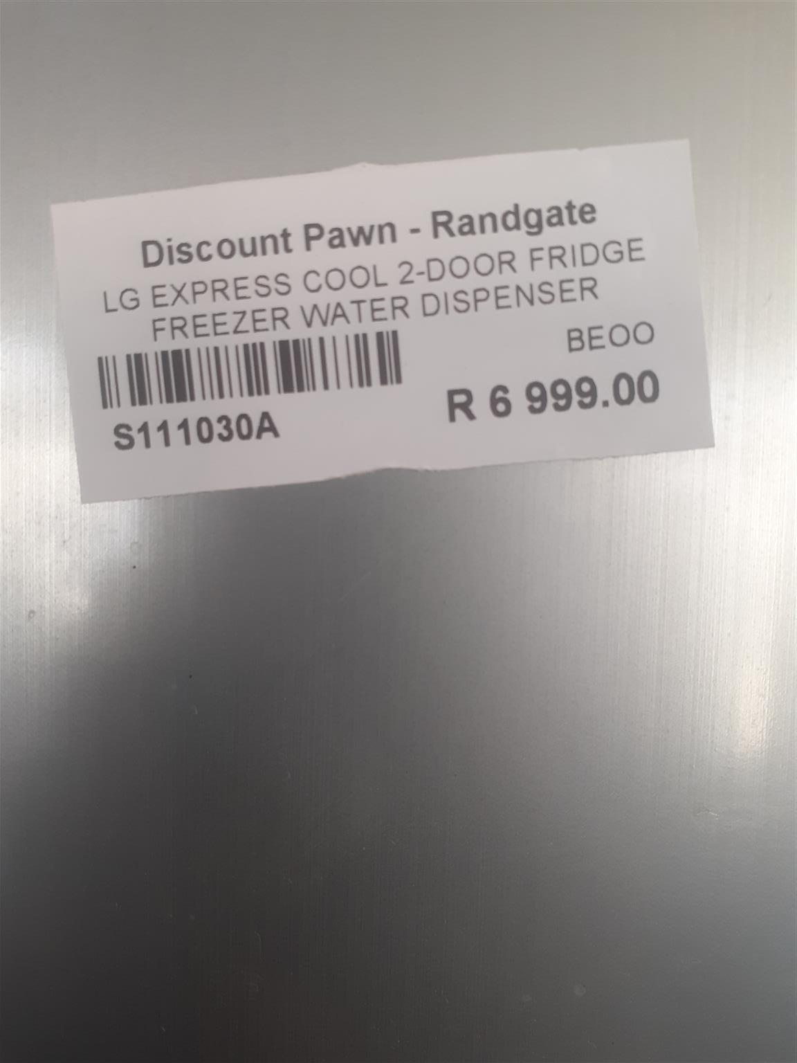 LG EXPRESS COOL 2-DOOR FRIDGE (S111030A)