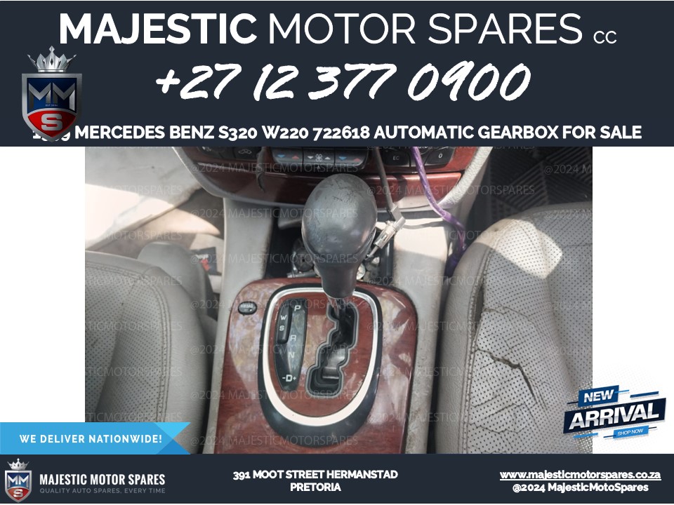 Mercedes Benz S320 722.618 Automatic Transmission for Sale - Private Seller