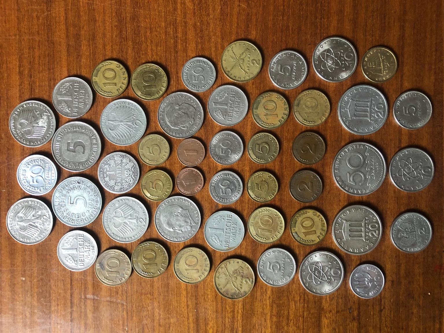 Coin and notes collection Coin and notes collection