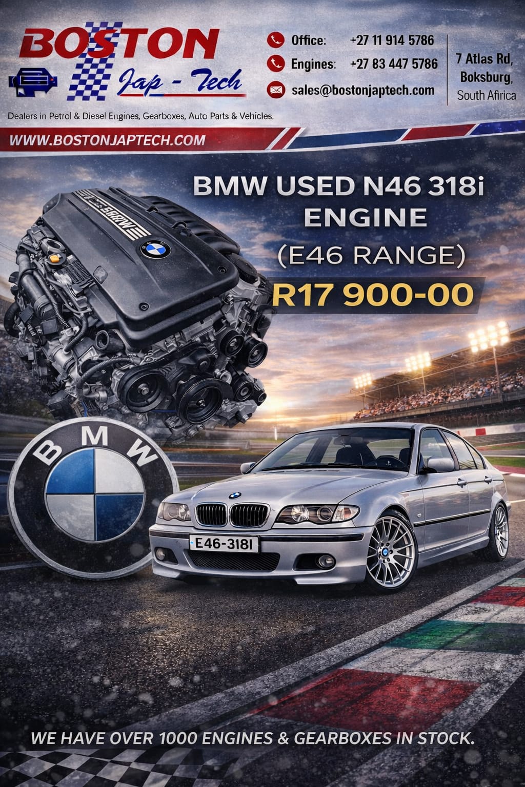 BMW Used N46 318i Engine (E46 Range) - Private Seller BMW Used N46 318i Engine (E46 Range) - Private Seller