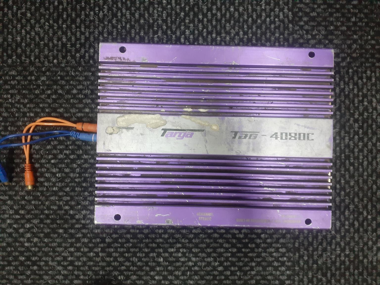TARGA 1000 WATTS 4 CHANNEL STEREO AMPLIFIER