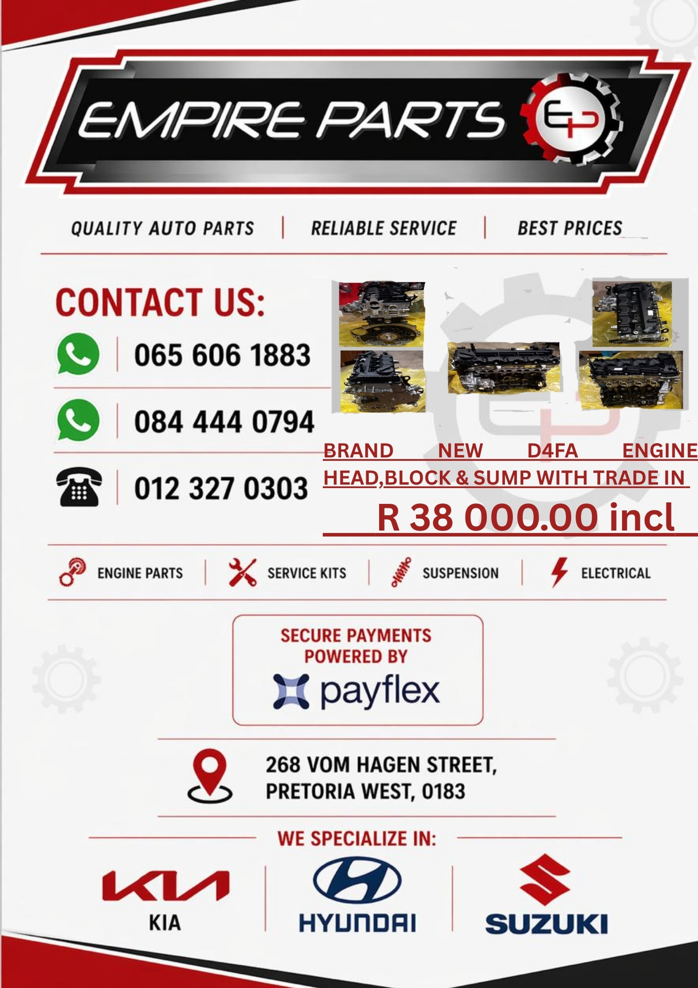 BRAND NEW D4FA DIESEL ENGINE HEAD,BLOCK & SUMP WITH TRADE IN FOR SALE - Private Seller BRAND NEW D4FA DIESEL ENGINE HEAD,BLOCK & SUMP WITH TRADE IN FOR SALE - Private Seller