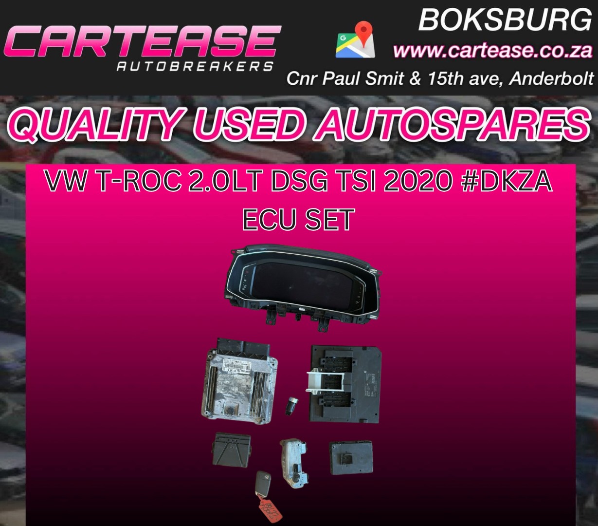 Vw T-Roc 2.0LT DSG TSI 2020 #DKZA ECU SET - Private Seller Vw T-Roc 2.0LT DSG TSI 2020 #DKZA ECU SET - Private Seller