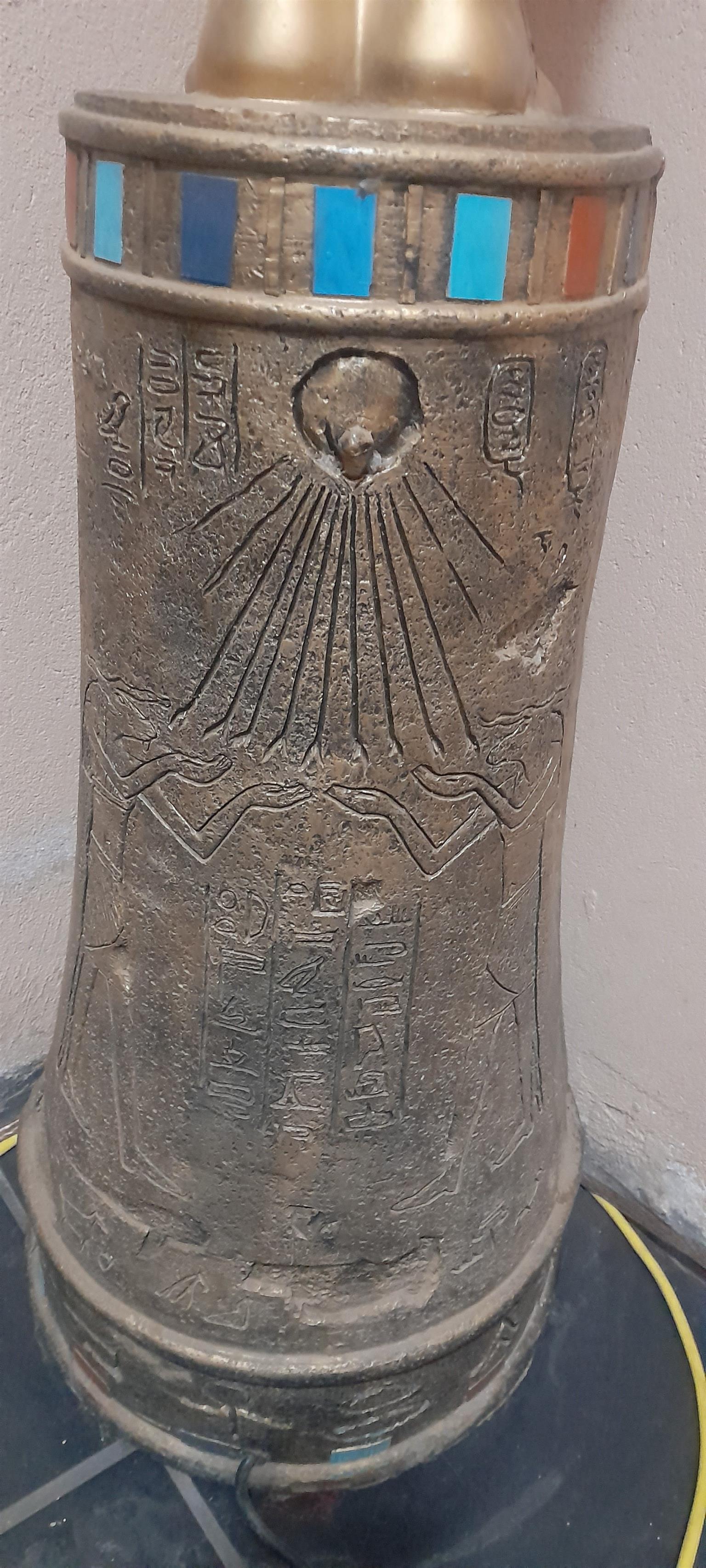 Pharaoh Tutankhamun Lampstand